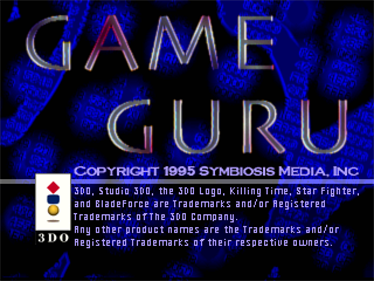 3DO Game Guru - Screenshot - Game Title Image