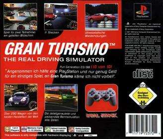 Gran Turismo - Box - Back Image