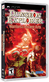 Dungeon Explorer: Warriors of Ancient Arts - Box - 3D Image
