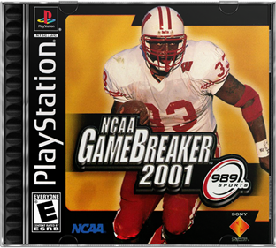 NCAA GameBreaker 2001 - Box - Front - Reconstructed Image