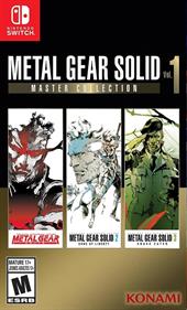 METAL GEAR SOLID: MASTER COLLECTION VOL.1 BONUS CONTENT - Box - Front Image