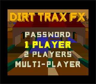 Dirt Trax FX - Screenshot - Game Select Image