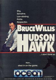 Hudson Hawk - Advertisement Flyer - Front Image