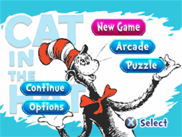 Dr. Seuss: The Cat in the Hat - Screenshot - Game Title Image