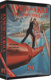 A View to a Kill: The Computer Game - Box - 3D Image