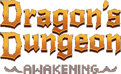 Dragon's Dungeon Awakening - Clear Logo Image