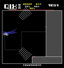 Qix II - Screenshot - Gameplay Image