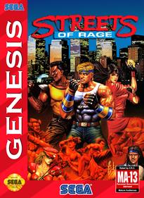 Streets of Rage - Fanart - Box - Front Image