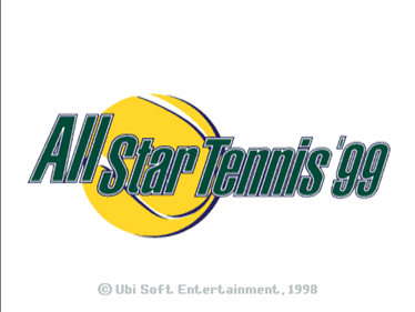 All Star Tennis '99 - Screenshot - Game Title Image