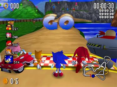 Sonic R - Screenshot - Gameplay Image