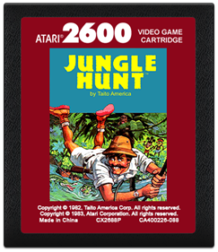 Jungle Hunt - Fanart - Cart - Front Image