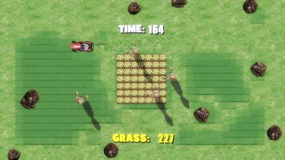 Lawnmower vs Zombies