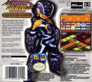 Mega Man Battle Network 3: White Version - Box - Back Image