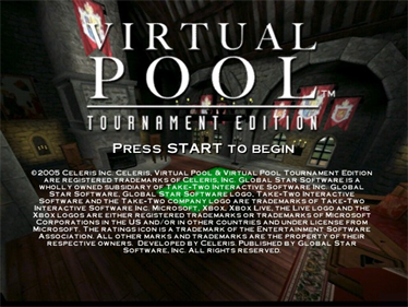 Virtual Pool: Tournament Edition - Screenshot - Game Title Image