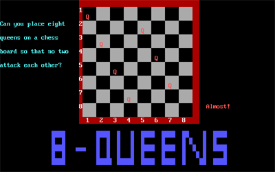 Eight Queens - Screenshot - Game Title Image