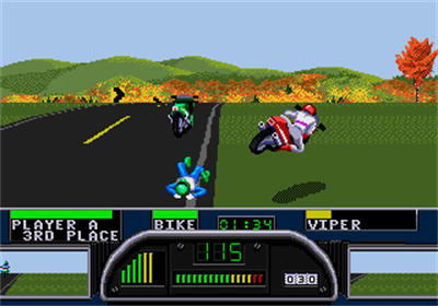 Road Rash II - Screenshot - Gameplay Image