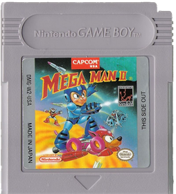 Mega Man II - Cart - Front Image