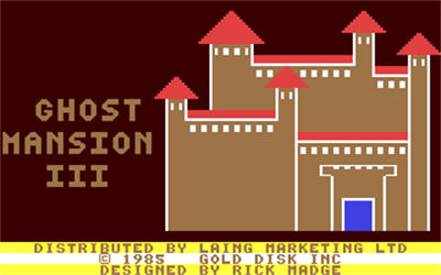 Ghost Mansion III - Screenshot - Game Title Image