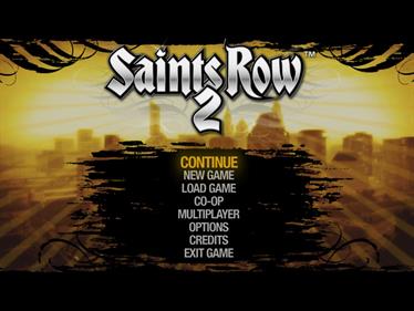 Saints Row 2 - Screenshot - Game Title Image