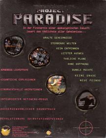 Project Paradise - Box - Back Image