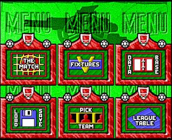 Arsenal FC: The Computer Game - Screenshot - Game Select Image