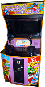 Bubble Trouble: Golly! Ghost! 2 - Arcade - Cabinet Image