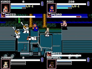 Renegade Kunio: Los Angeles - Screenshot - Gameplay Image