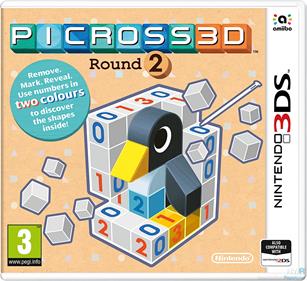 Picross 3D: Round 2 - Box - Front - Reconstructed