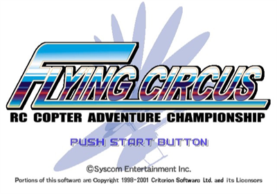 R/C Sports: Copter Challenge - Screenshot - Game Title Image