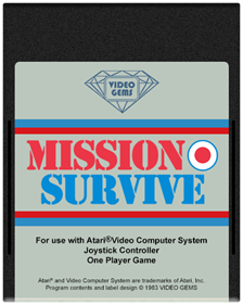 Mission Survive - Fanart - Cart - Front Image