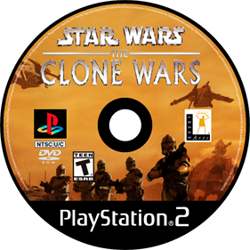 Star Wars: The Clone Wars - Fanart - Disc Image