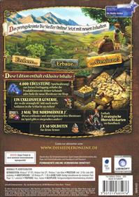 The Settlers Online - Box - Back Image