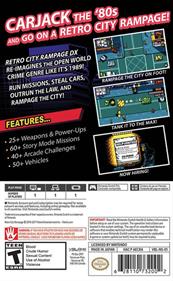 Retro City Rampage DX - Box - Back Image