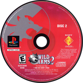 Wild Arms 2 - Disc Image