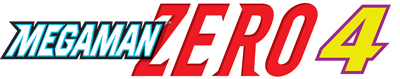 Mega Man Zero 4 - Clear Logo Image