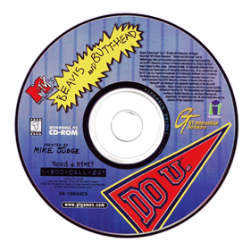 Beavis and Butt-Head Do U. - Disc Image