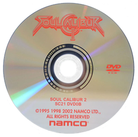 SoulCalibur II - Disc Image