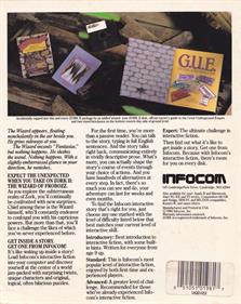 Zork II - Box - Back Image