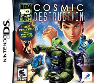 Ben 10: Ultimate Alien: Cosmic Destruction - Box - Front Image