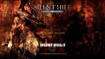 Silent Hill: HD Collection - Screenshot - Game Select Image