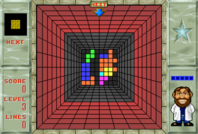 Welltris - Screenshot - Gameplay Image