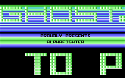 Alphafighter - Screenshot - Game Title Image