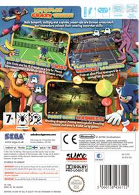 SEGA Superstars Tennis - Box - Back Image