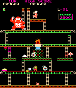Crazy Kong - Screenshot - Gameplay Image