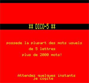 Dico 5 - Screenshot - Game Title Image