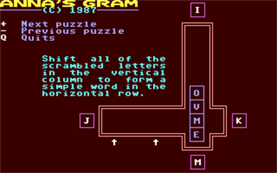 Anna's Gram - Screenshot - Gameplay Image