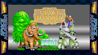 SEGA AGES Space Harrier - Screenshot - Game Title Image