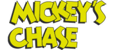 Mickey's Dangerous Chase - Clear Logo Image