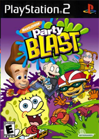 Nickelodeon Party Blast - Fanart - Box - Front Image