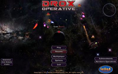 Drox Operative - Screenshot - Game Select Image